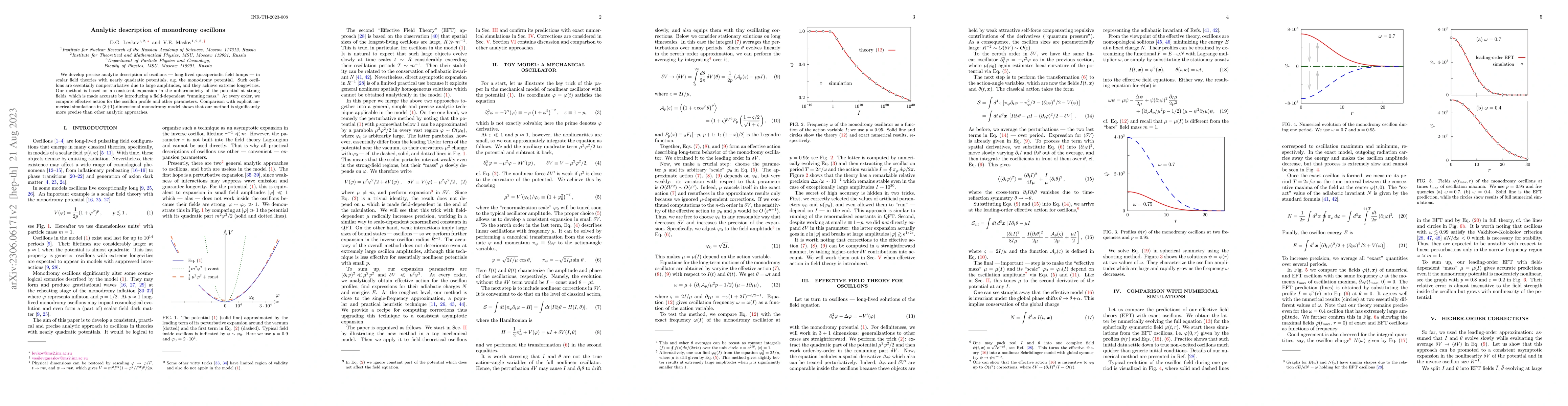 Thumbnail for Analytic description of monodromy oscillons