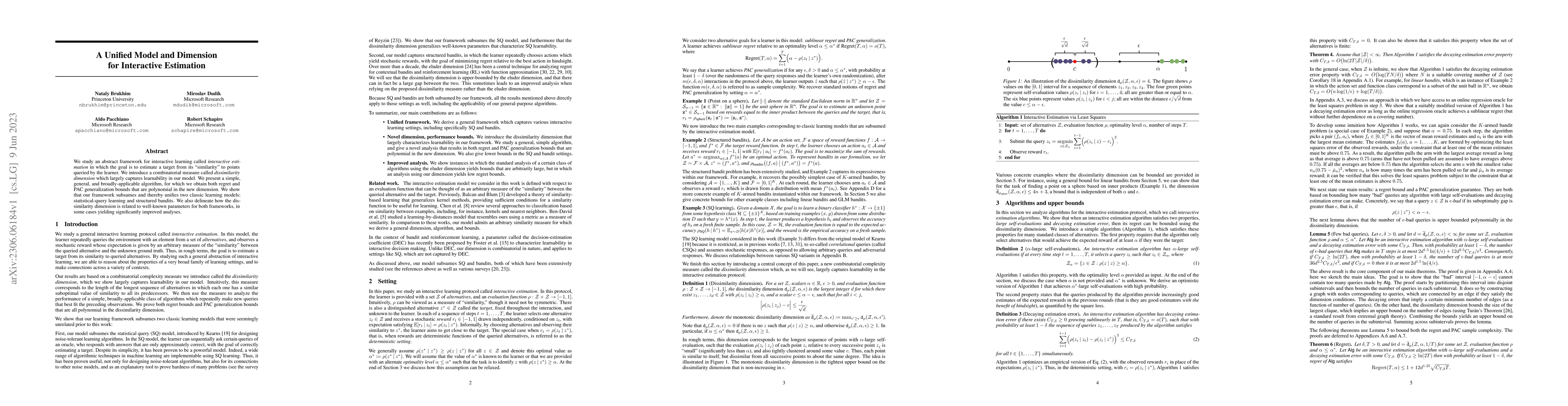 Thumbnail for A Unified Model and Dimension for Interactive Estimation