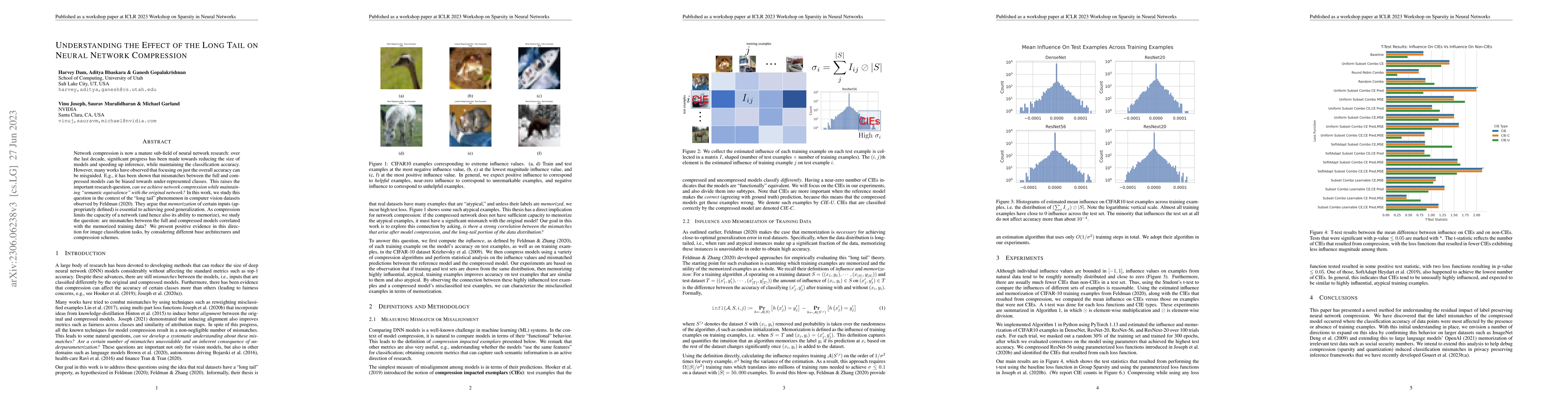 Thumbnail for Understanding the Effect of the Long Tail on Neural Network Compression