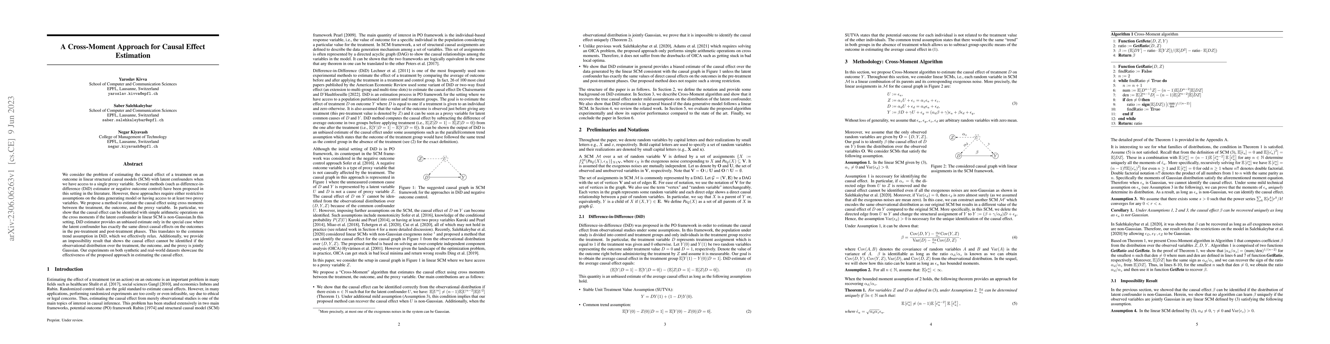 Thumbnail for A Cross-Moment Approach for Causal Effect Estimation
