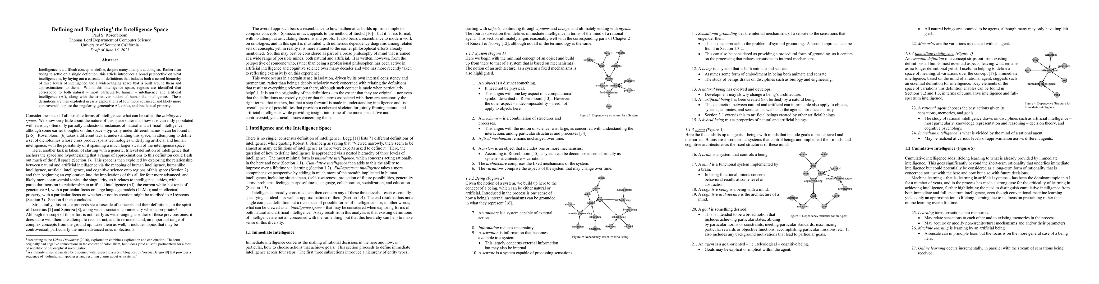 Thumbnail for Defining and Explorting the Intelligence Space
