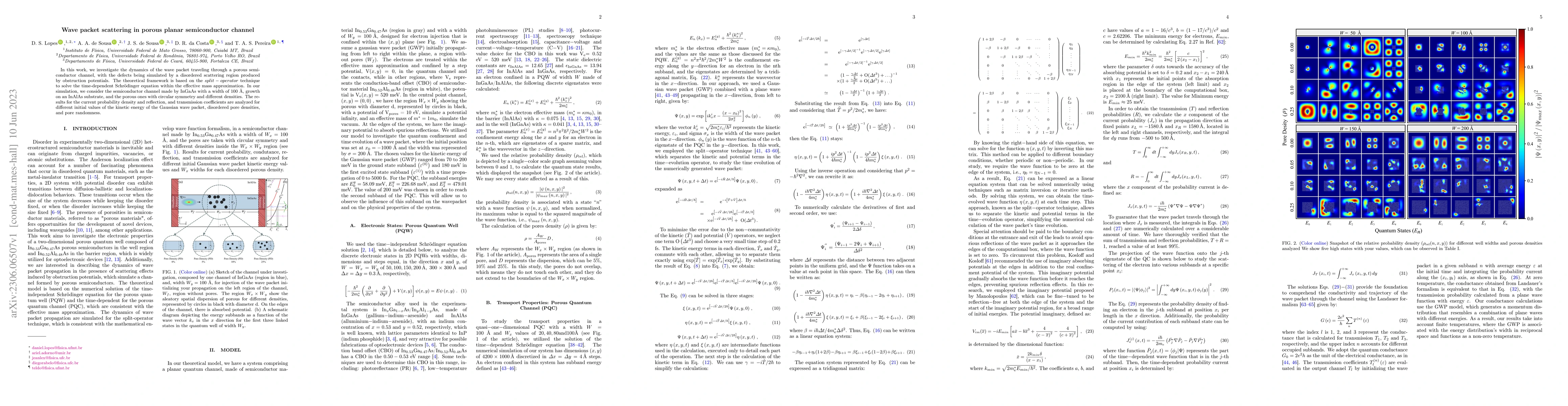 Thumbnail for Wave packet scattering in porous planar semiconductor channel