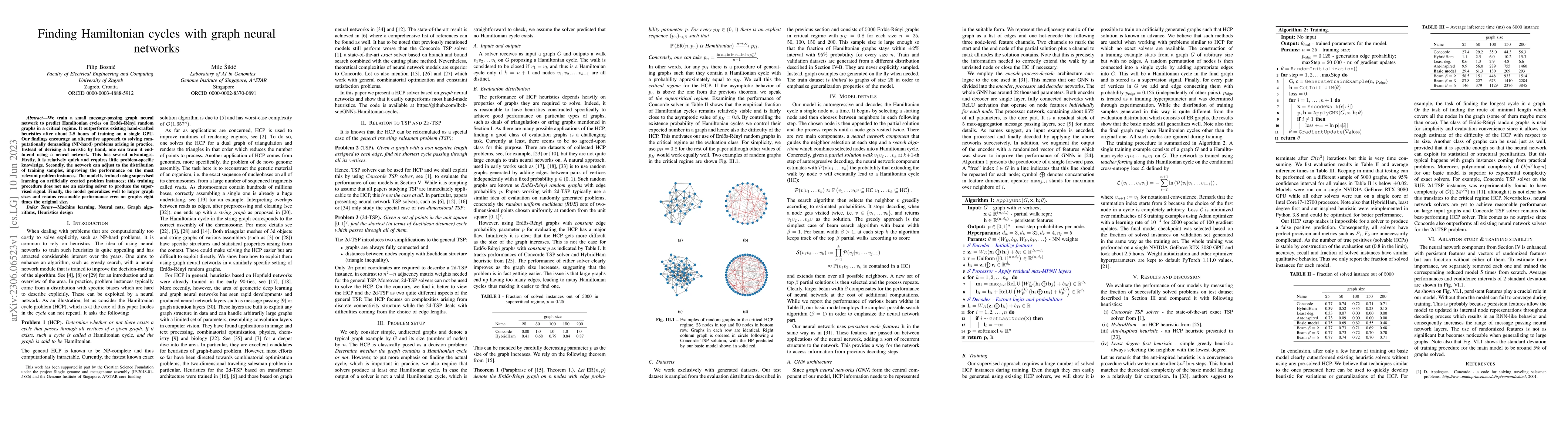 Thumbnail for Finding Hamiltonian cycles with graph neural networks
