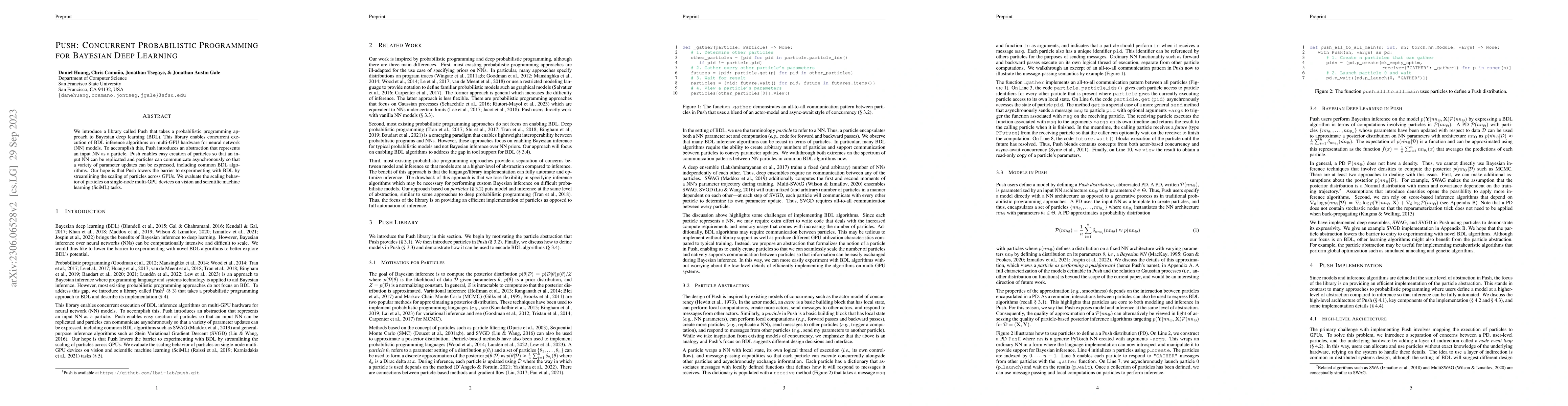 Thumbnail for Push: Concurrent Probabilistic Programming for Bayesian Deep Learning