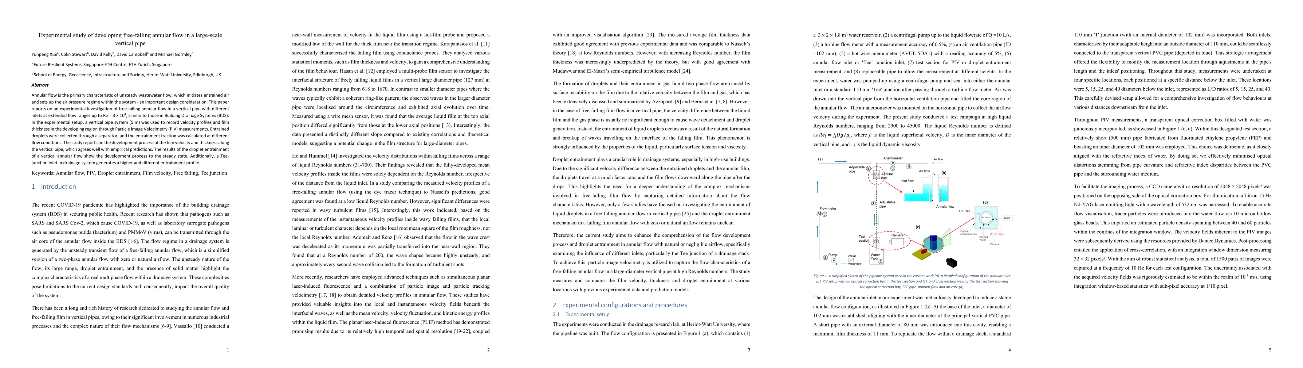 Thumbnail for Experimental study of developing free-falling annular flow in a
  large-scale vertical pipe