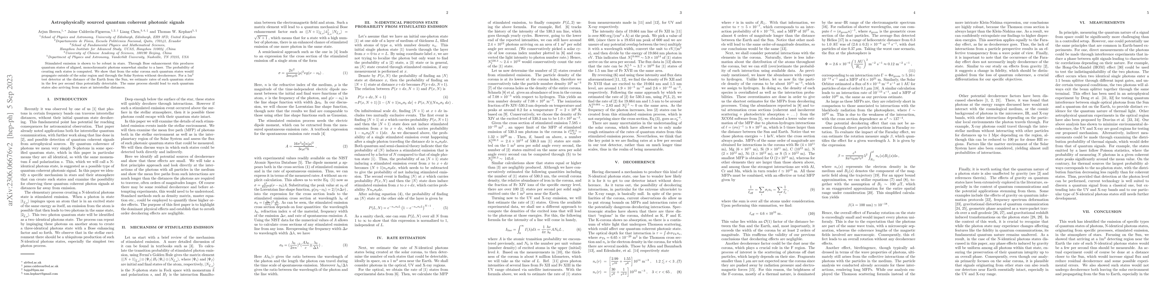 Thumbnail for Astrophysically sourced quantum coherent photonic signals