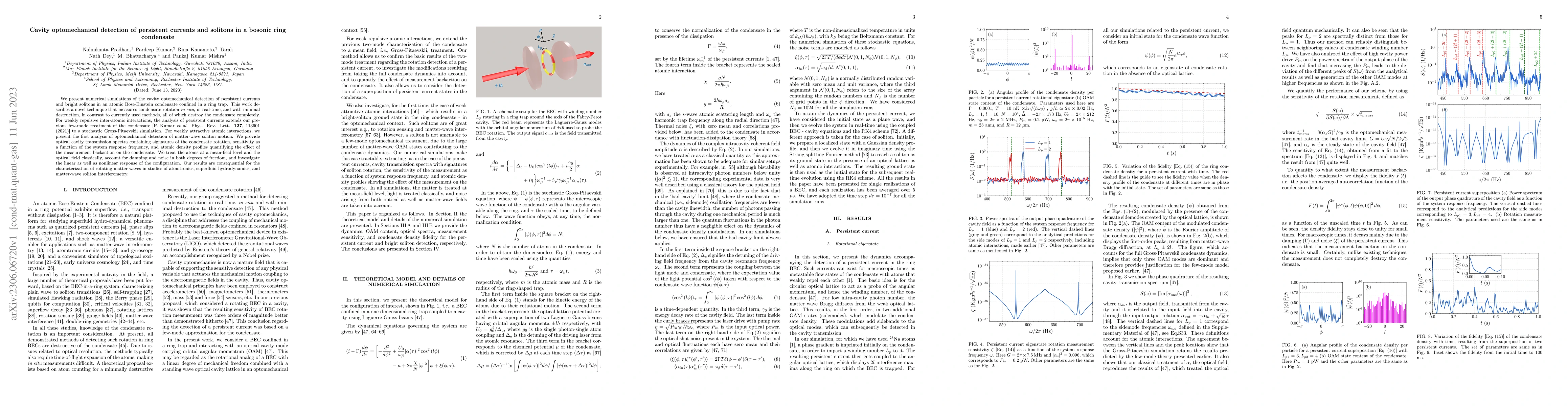 Thumbnail for Cavity optomechanical detection of persistent currents and solitons in a
  bosonic ring condensate