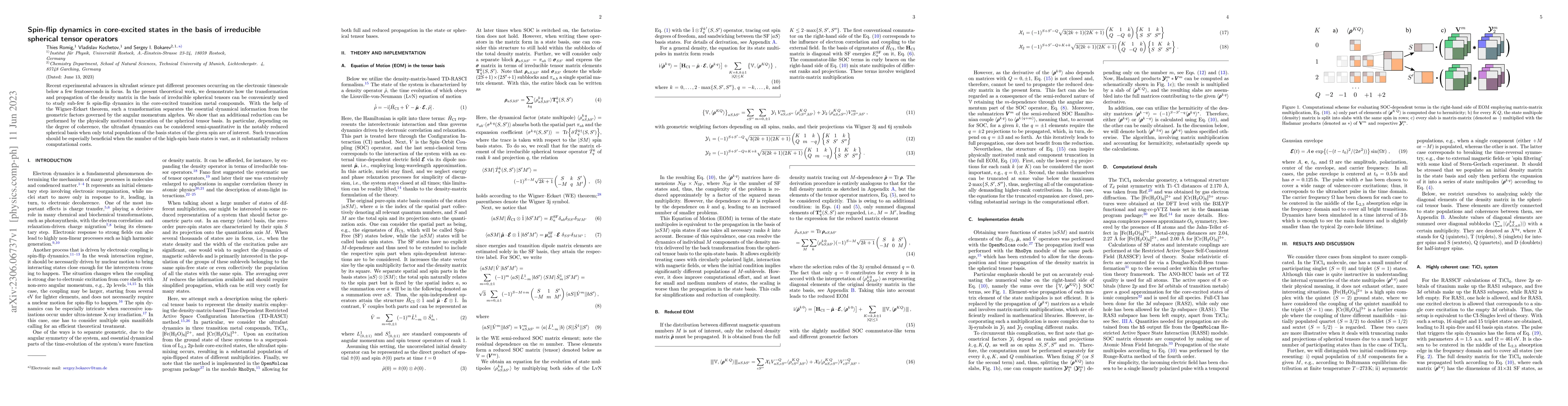 Thumbnail for Spin-flip dynamics in core-excited states in the basis of irreducible
  spherical tensor operators