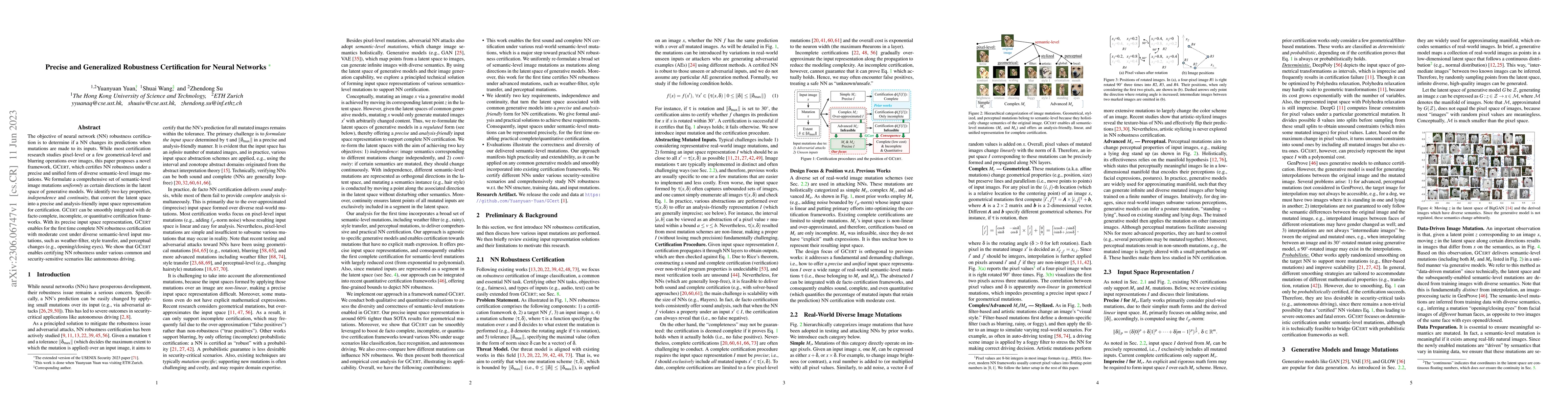 Thumbnail for Precise and Generalized Robustness Certification for Neural Networks