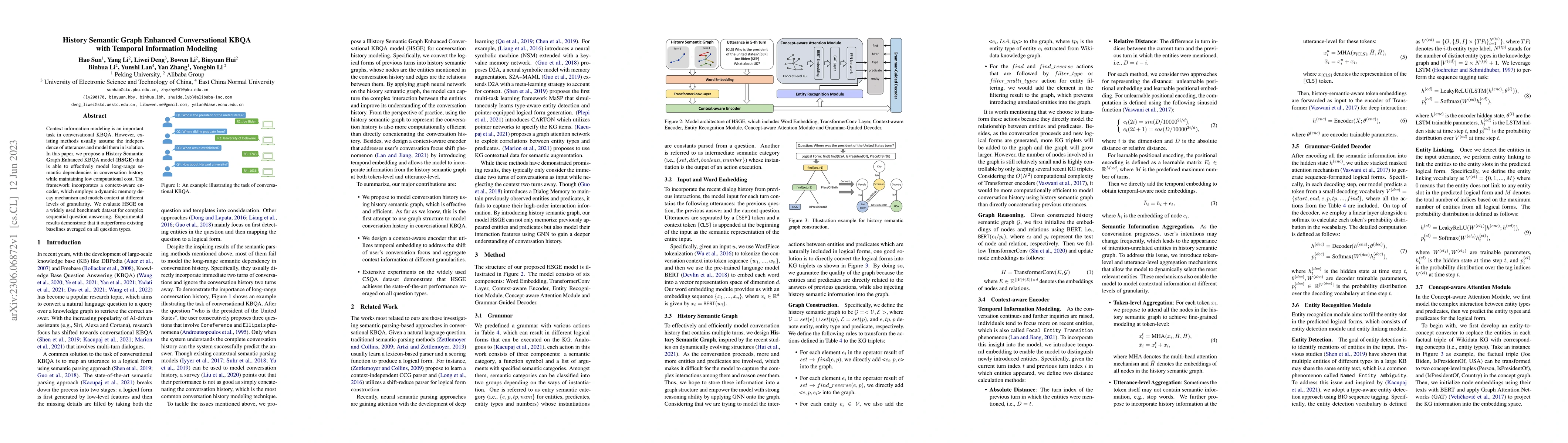 Thumbnail for History Semantic Graph Enhanced Conversational KBQA with Temporal
  Information Modeling