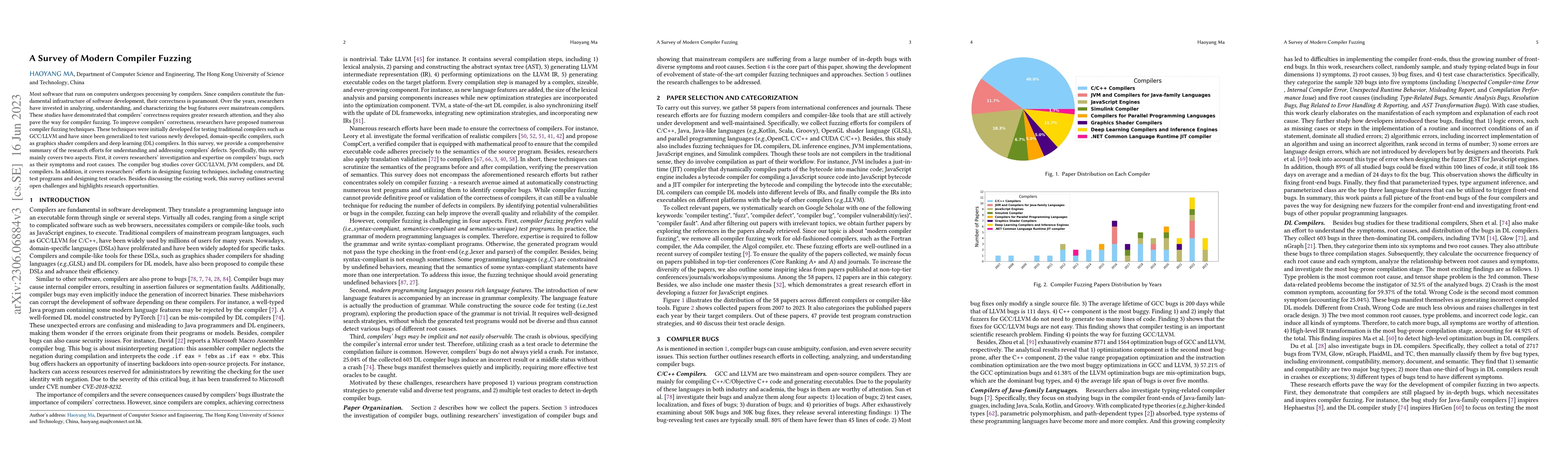 Thumbnail for A Survey of Modern Compiler Fuzzing