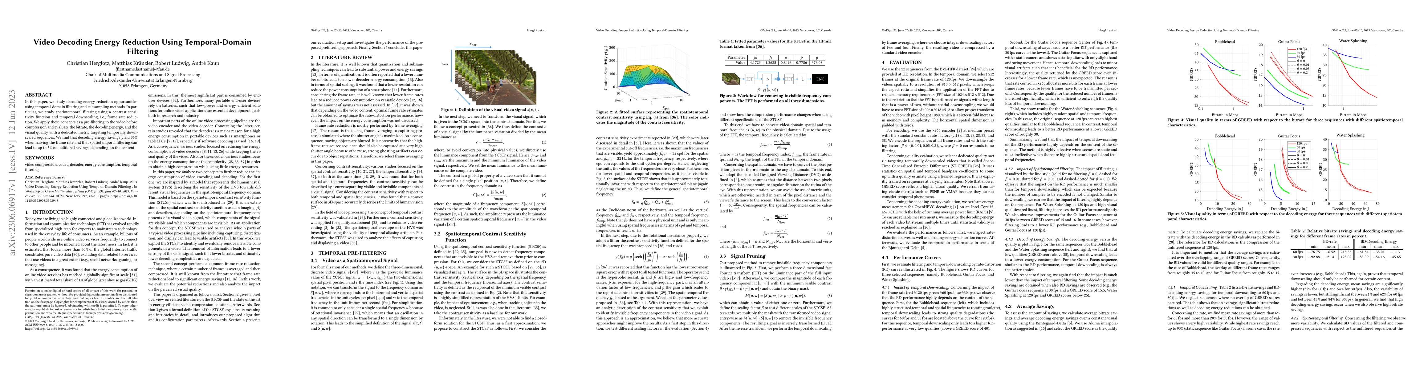 Thumbnail for Video Decoding Energy Reduction Using Temporal-Domain Filtering