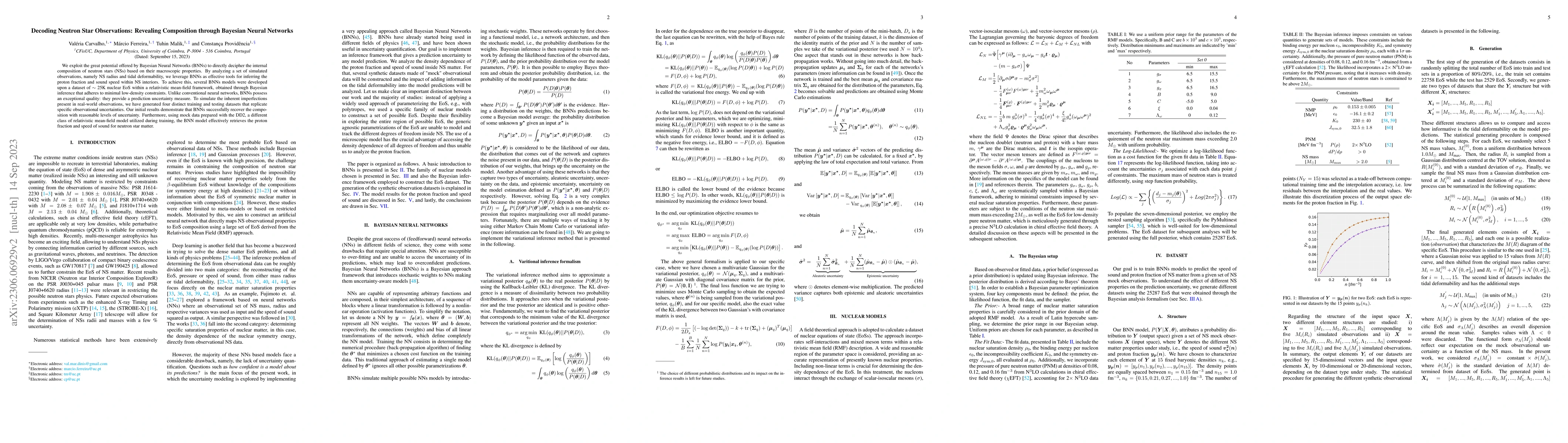Thumbnail for Decoding Neutron Star Observations: Revealing Composition through
  Bayesian Neural Networks