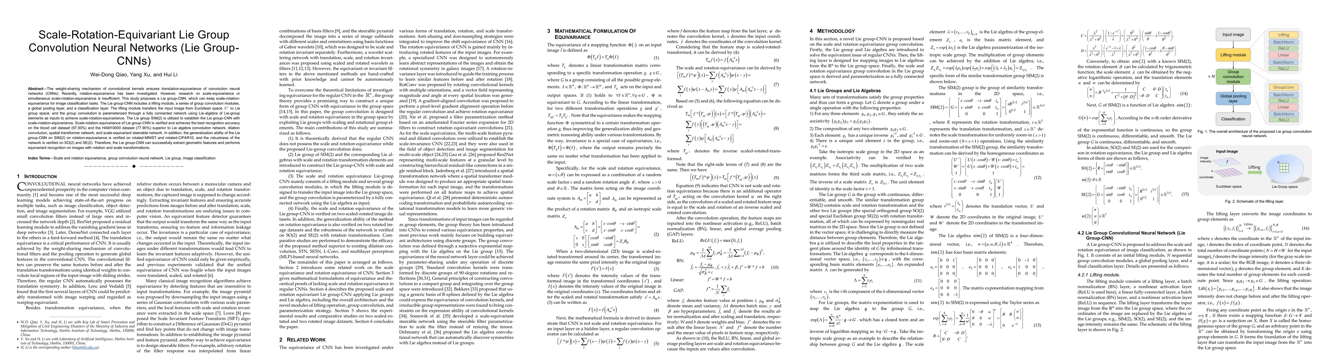 Thumbnail for Scale-Rotation-Equivariant Lie Group Convolution Neural Networks (Lie
  Group-CNNs)