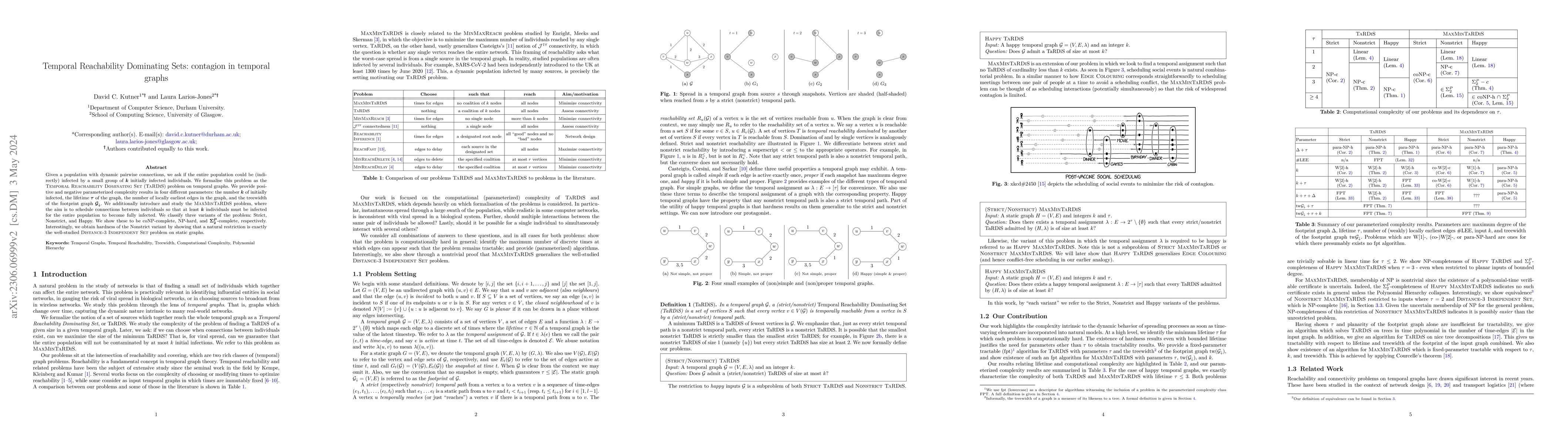Thumbnail for Temporal Reachability Dominating Sets: contagion in temporal graphs