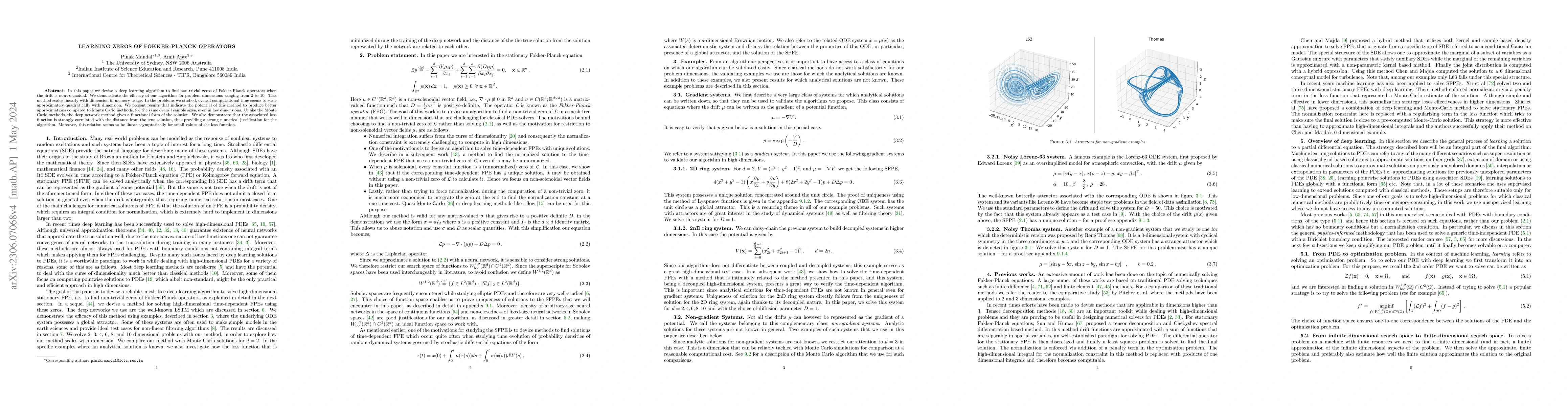 Thumbnail for Learning zeros of Fokker-Planck operators