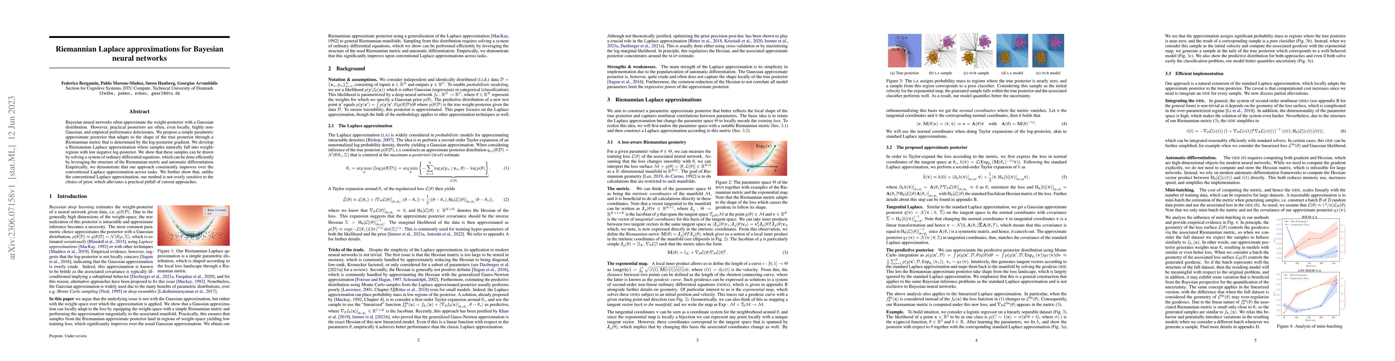 Thumbnail for Riemannian Laplace approximations for Bayesian neural networks
