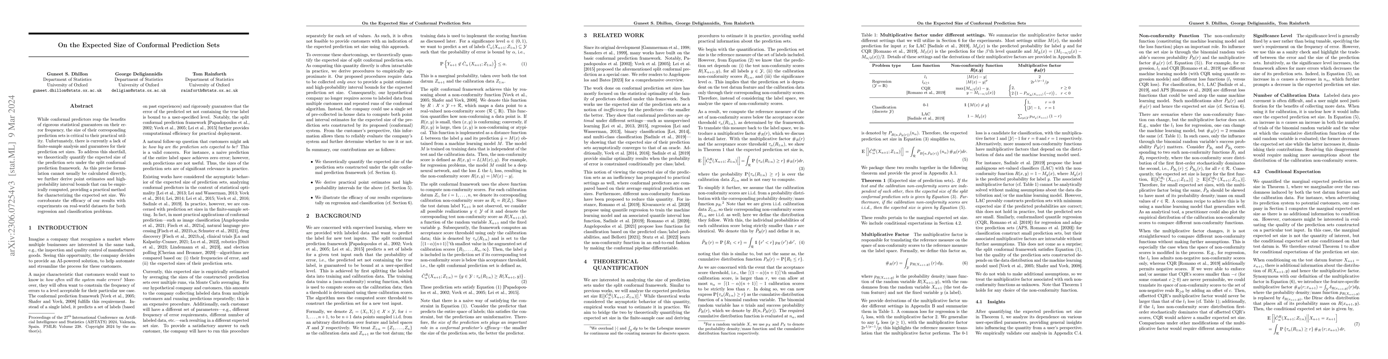 Thumbnail for On the Expected Size of Conformal Prediction Sets