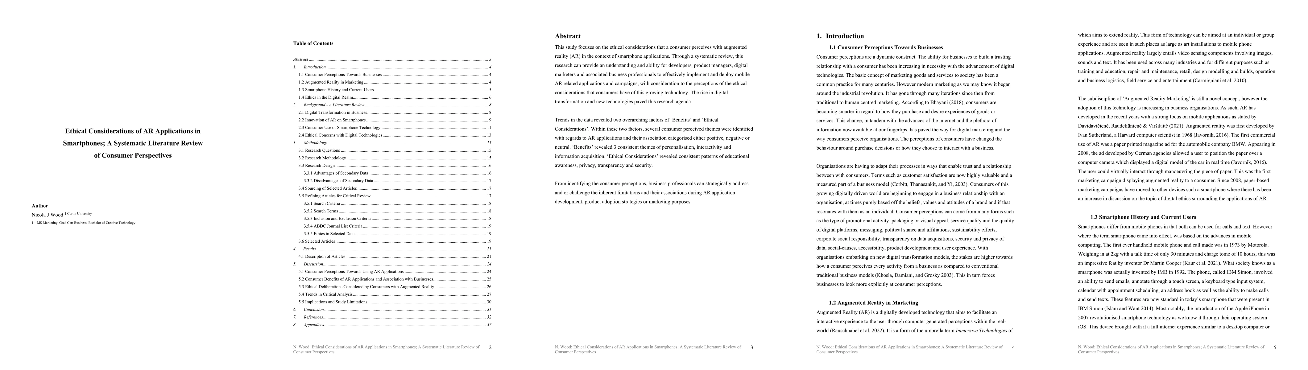 Thumbnail for Ethical Considerations of AR Applications in Smartphones; A Systematic
  Literature Review of Consumer Perspectives