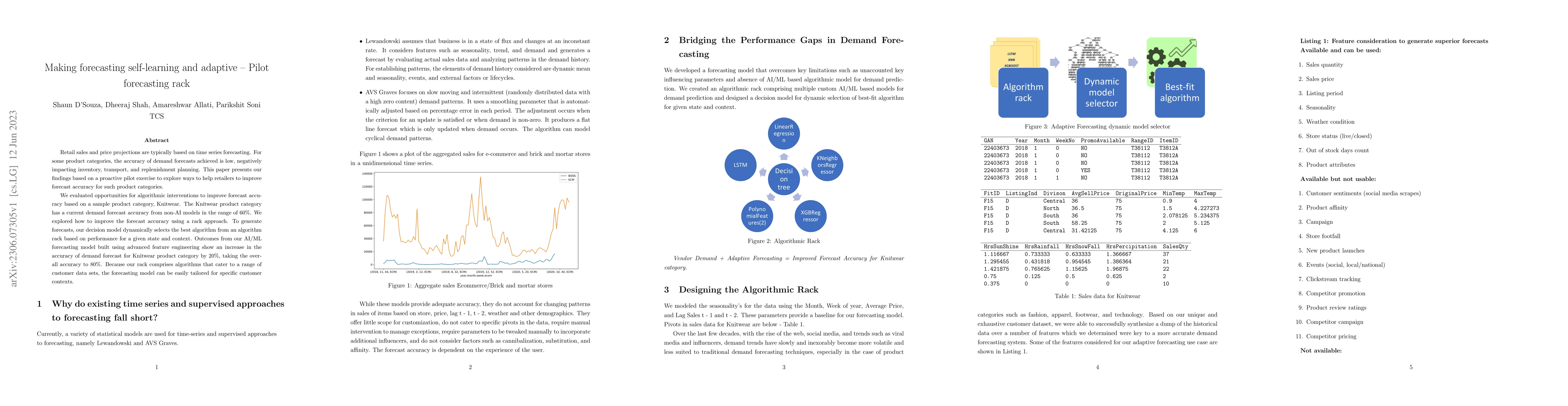 Thumbnail for Making forecasting self-learning and adaptive -- Pilot forecasting rack