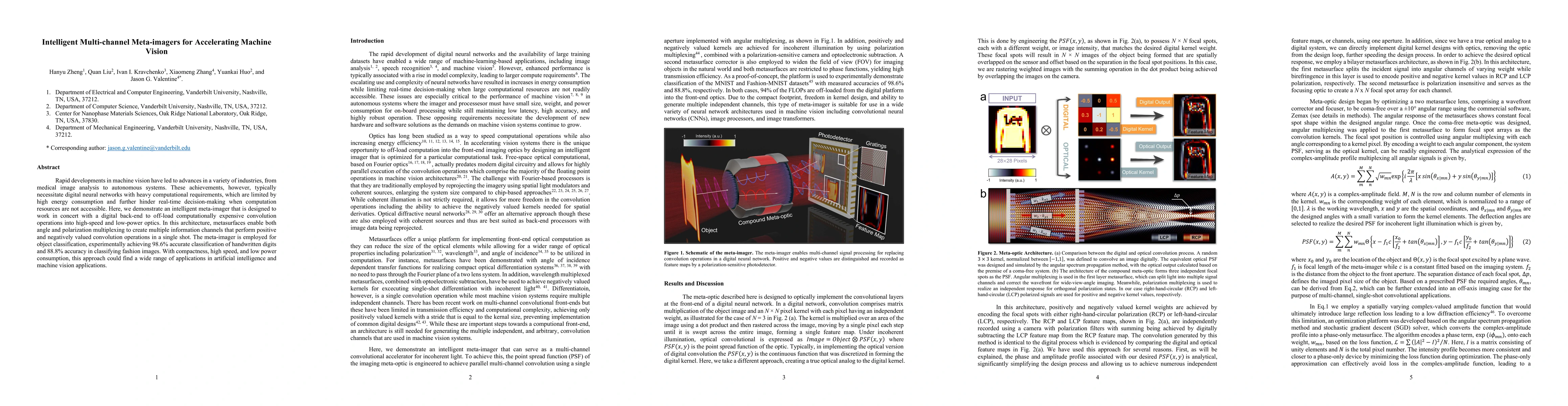 Thumbnail for Intelligent Multi-channel Meta-imagers for Accelerating Machine Vision