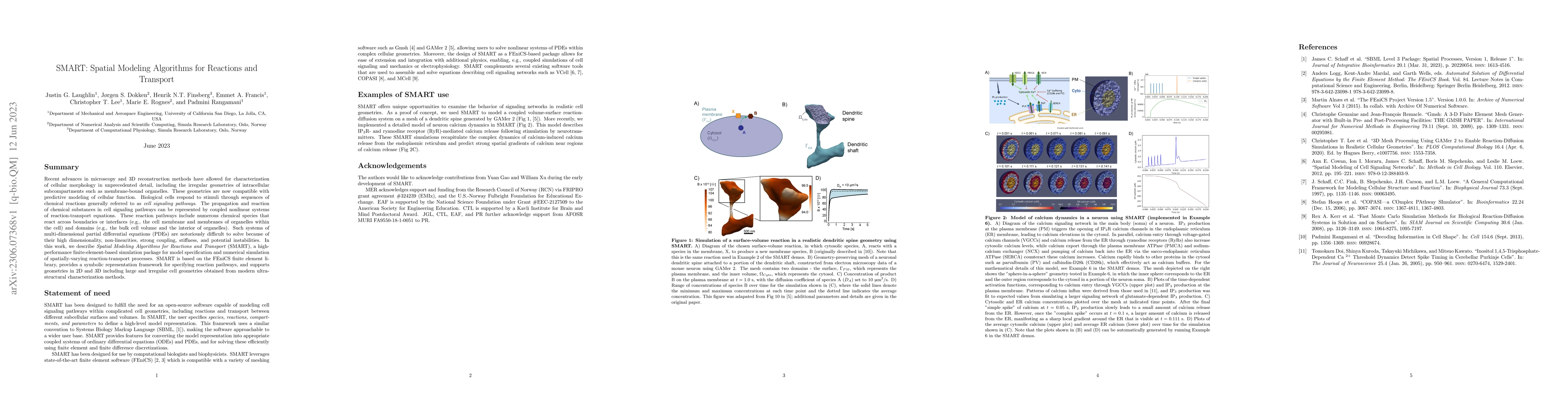 Thumbnail for SMART: Spatial Modeling Algorithms for Reaction and Transport