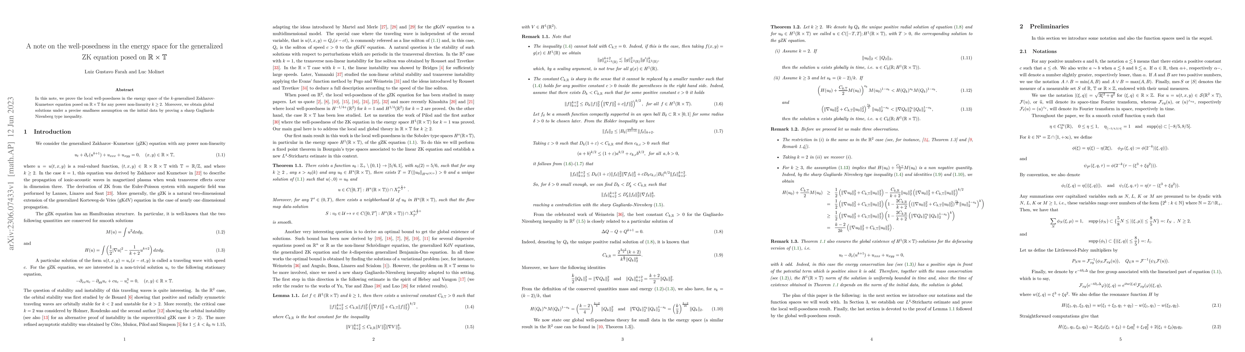 Thumbnail for A note on the well-posedness in the energy space for the generalized ZK
  equation posed on $\mathbb{R}\times\mathbb{T}$