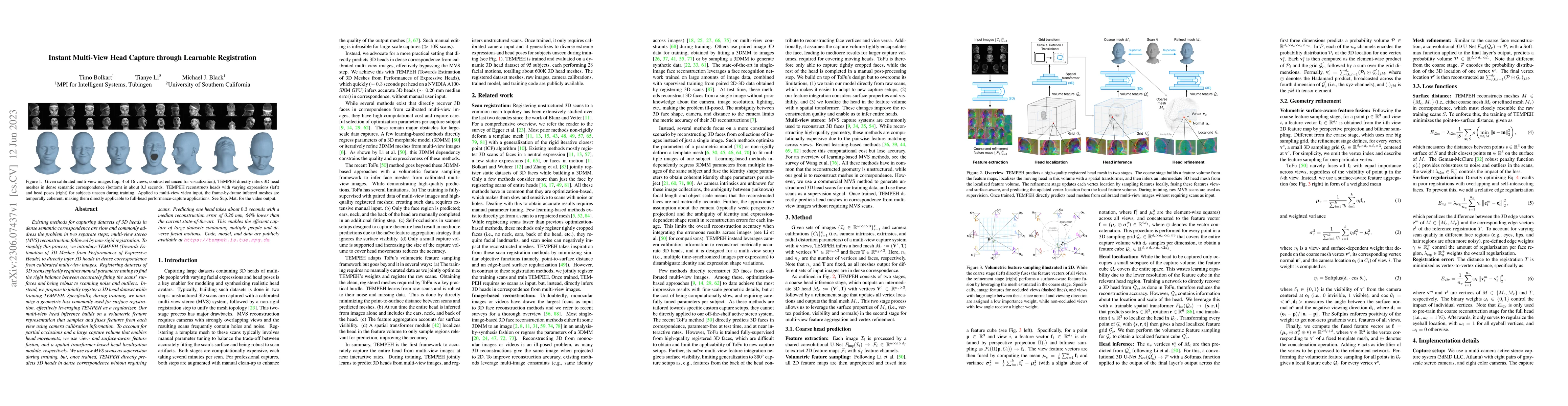Thumbnail for Instant Multi-View Head Capture through Learnable Registration