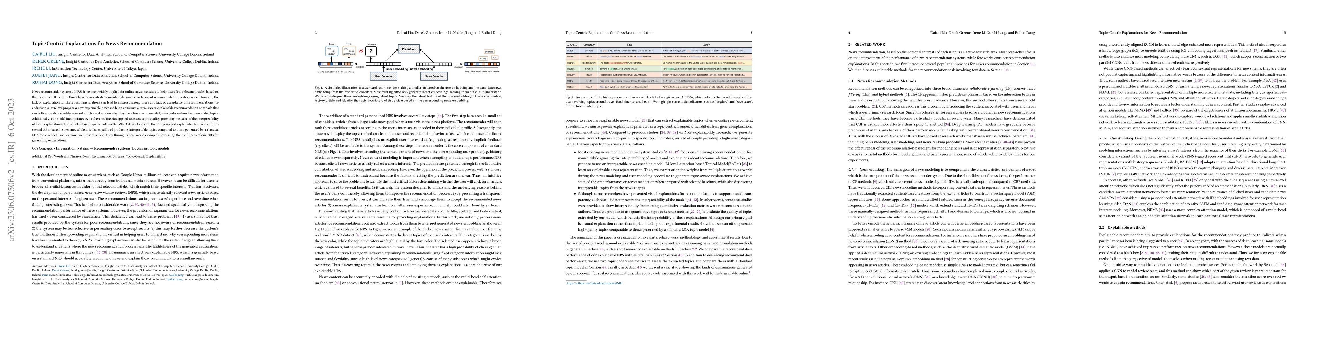 Thumbnail for Topic-Centric Explanations for News Recommendation