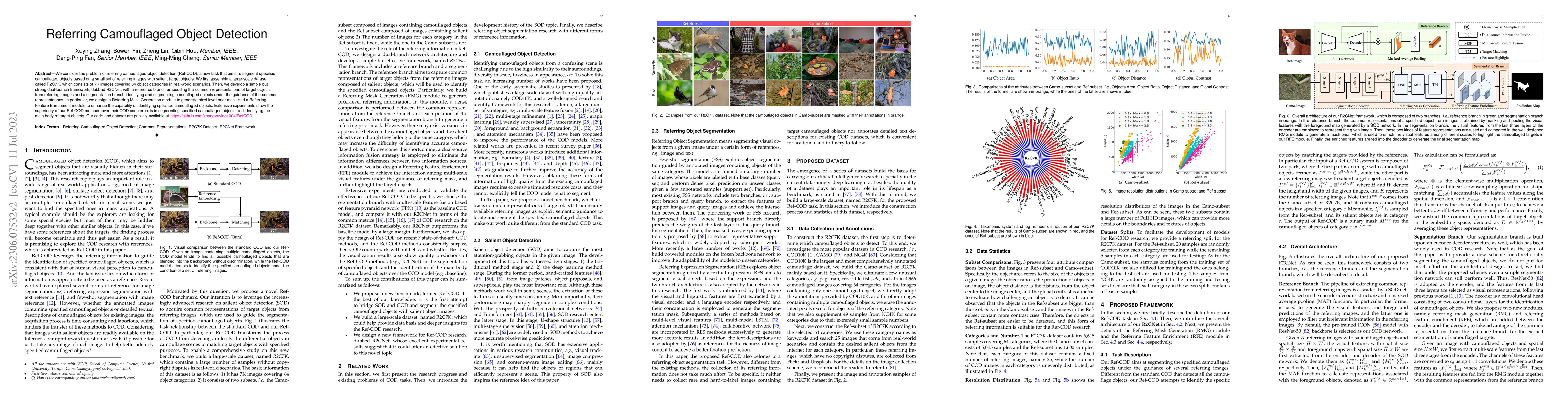 Thumbnail for Referring Camouflaged Object Detection