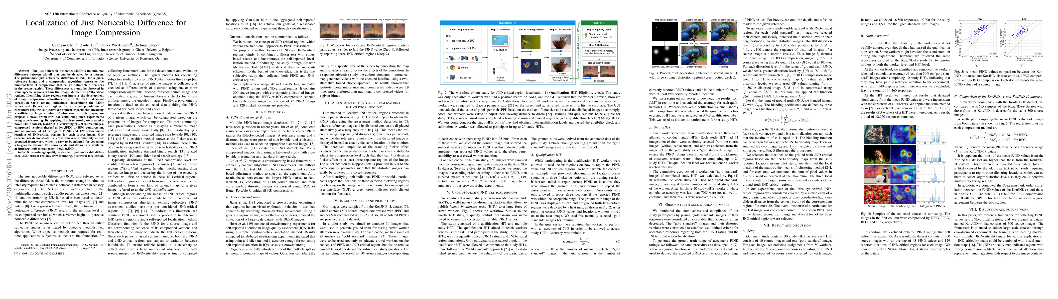 Thumbnail for Localization of Just Noticeable Difference for Image Compression