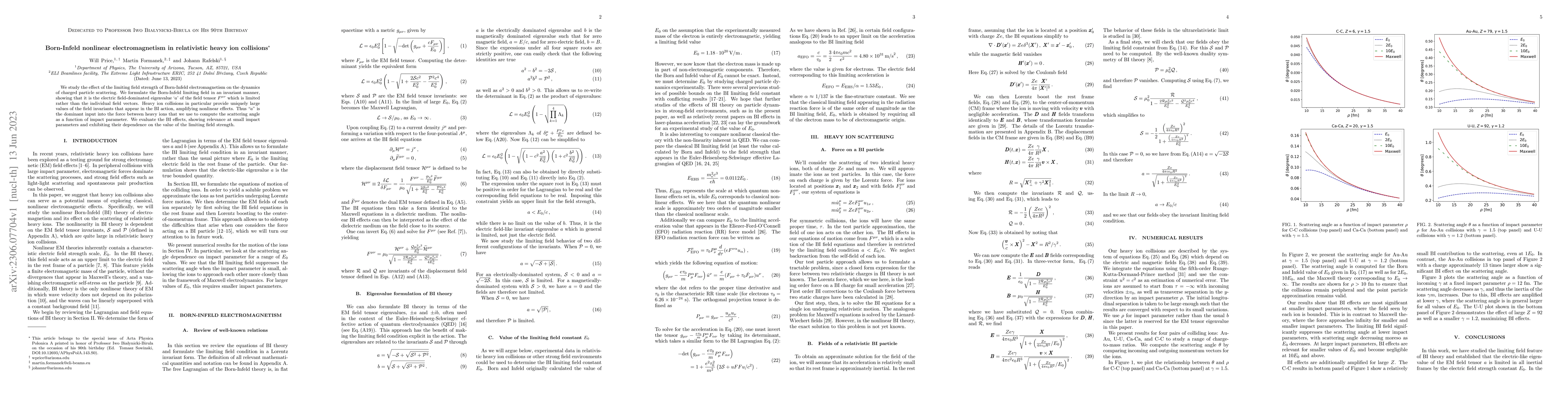 Thumbnail for Born-Infeld nonlinear electromagnetism in relativistic heavy ion
  collisions