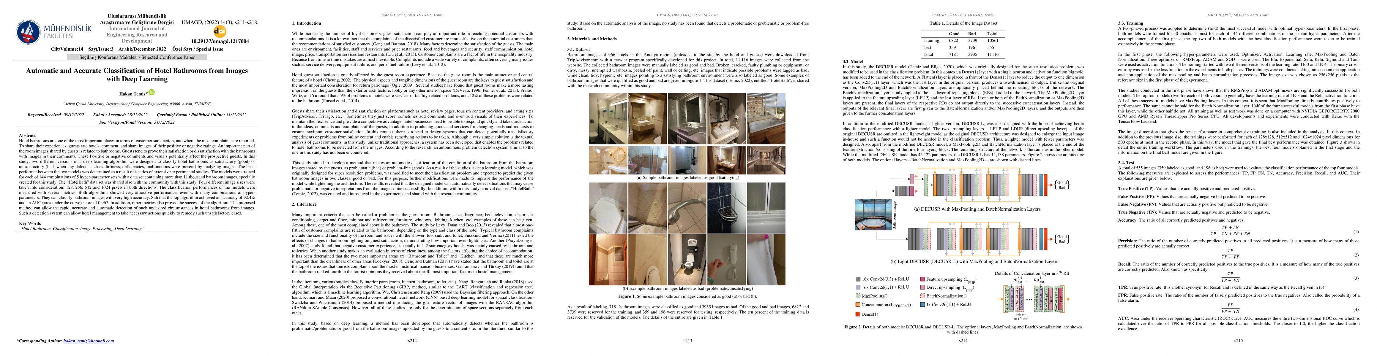 Thumbnail for Automatic and Accurate Classification of Hotel Bathrooms from Images
  with Deep Learning