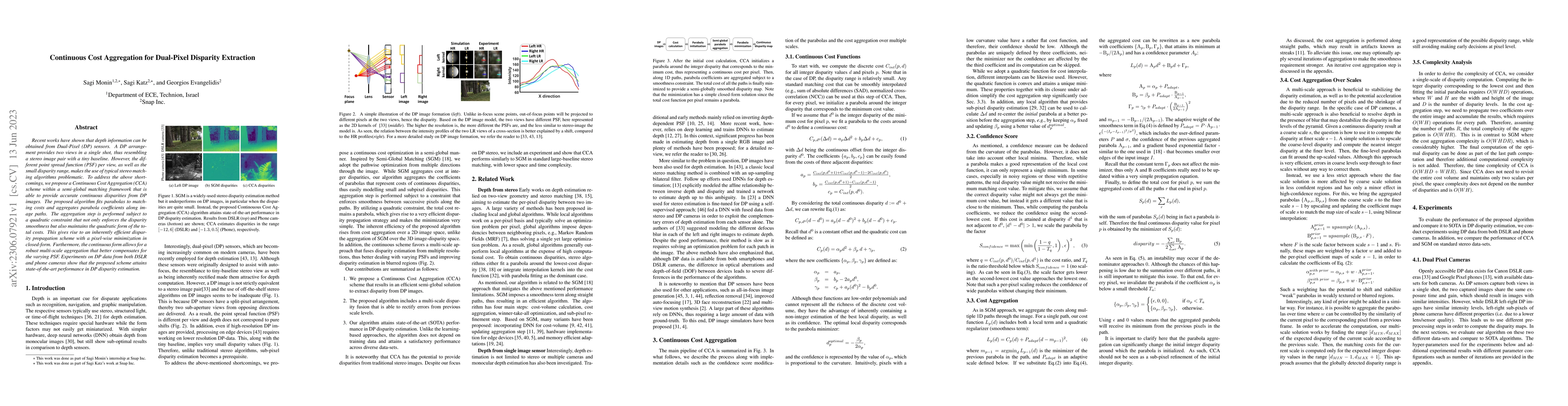 Thumbnail for Continuous Cost Aggregation for Dual-Pixel Disparity Extraction