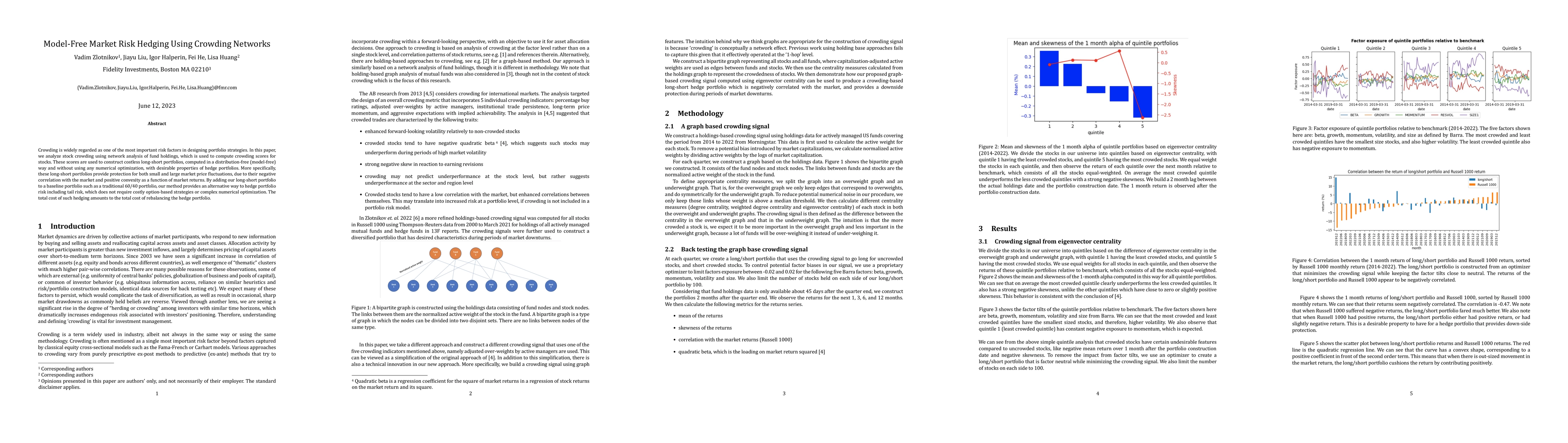 Thumbnail for Model-Free Market Risk Hedging Using Crowding Networks