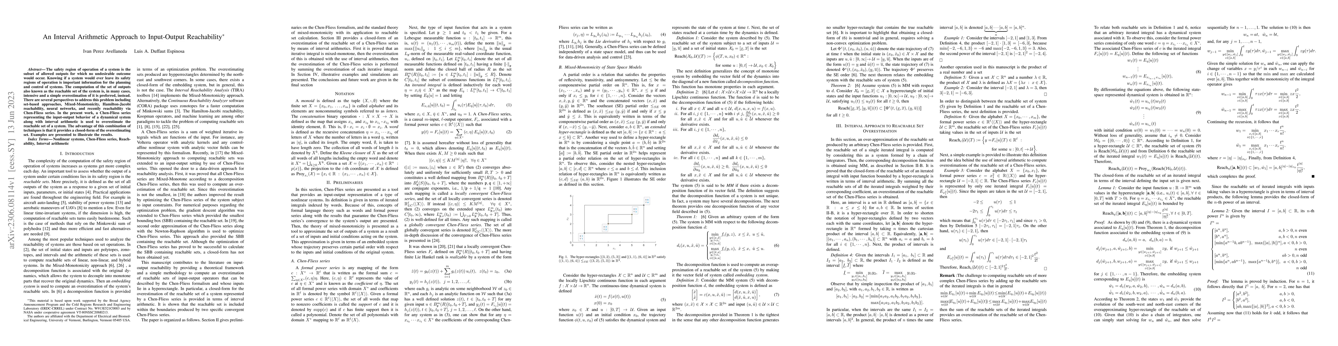 Thumbnail for An Interval Arithmetic Approach to Input-Output Reachability