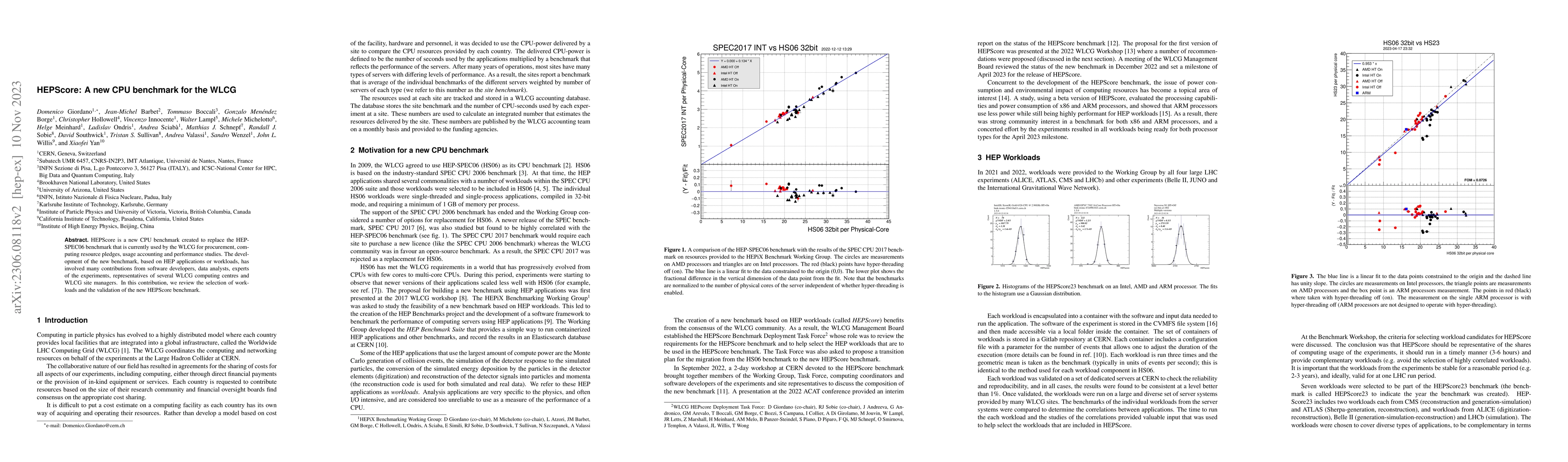 Thumbnail for HEPScore: A new CPU benchmark for the WLCG