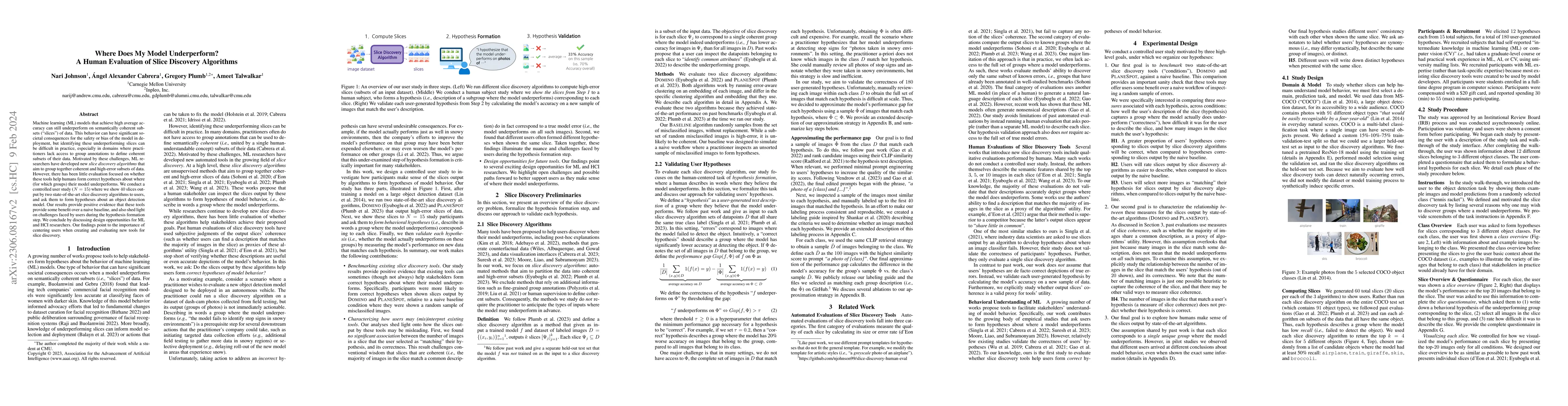 Thumbnail for Where Does My Model Underperform? A Human Evaluation of Slice Discovery
  Algorithms
