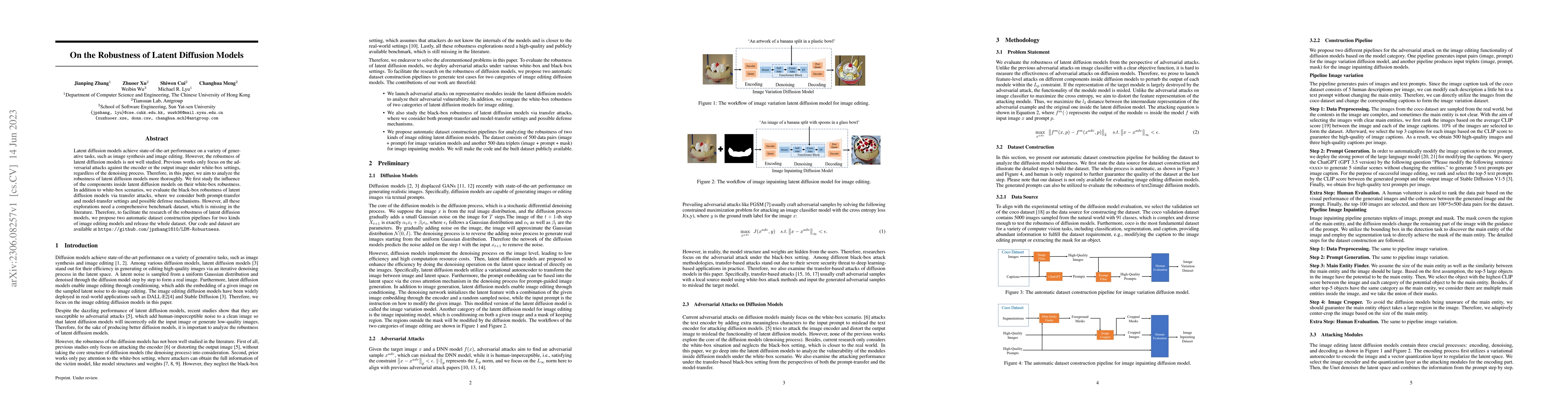 Thumbnail for On the Robustness of Latent Diffusion Models