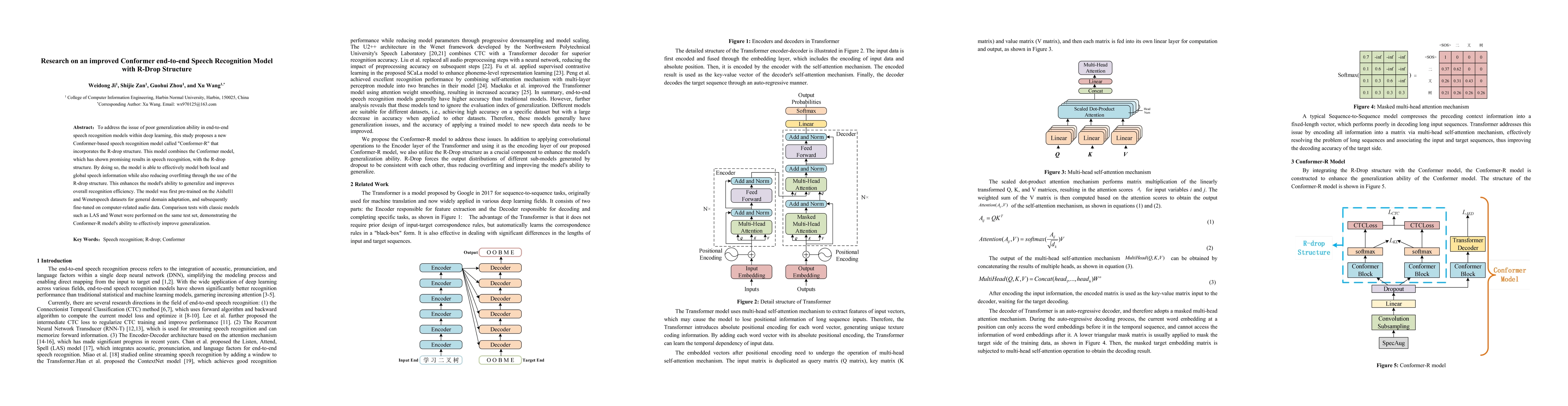 Thumbnail for Research on an improved Conformer end-to-end Speech Recognition Model
  with R-Drop Structure