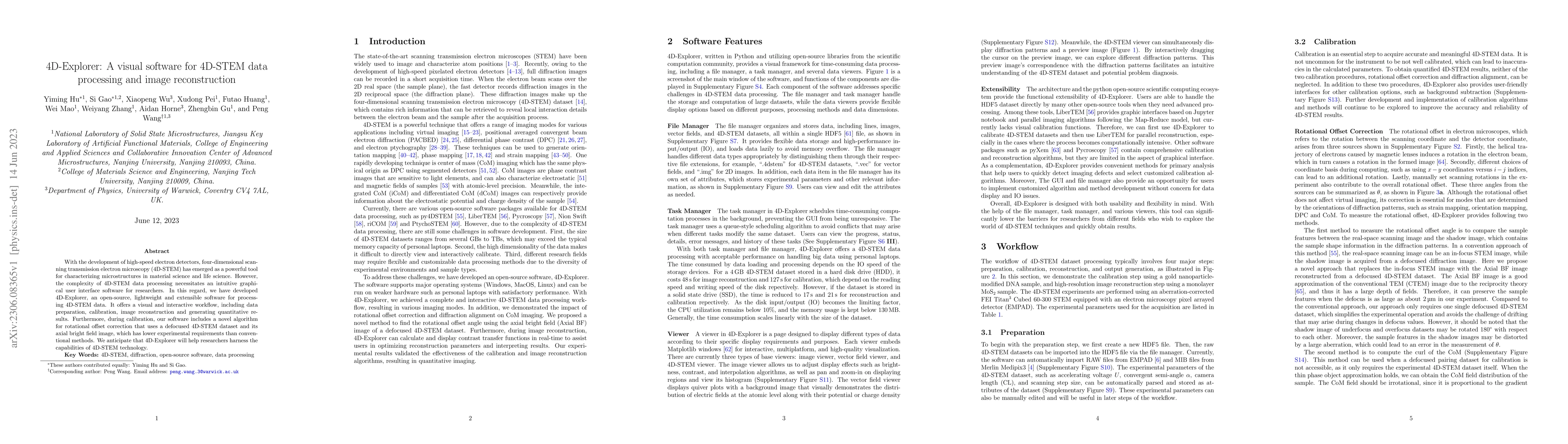 Thumbnail for 4D-Explorer: A visual software for 4D-STEM data processing and image
  reconstruction