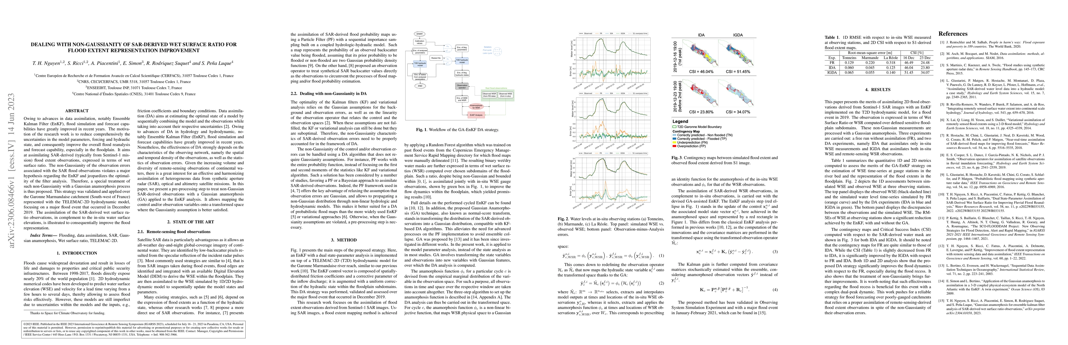 Thumbnail for Dealing With Non-Gaussianity of SAR-derived Wet Surface Ratio for Flood
  Extent Representation Improvement