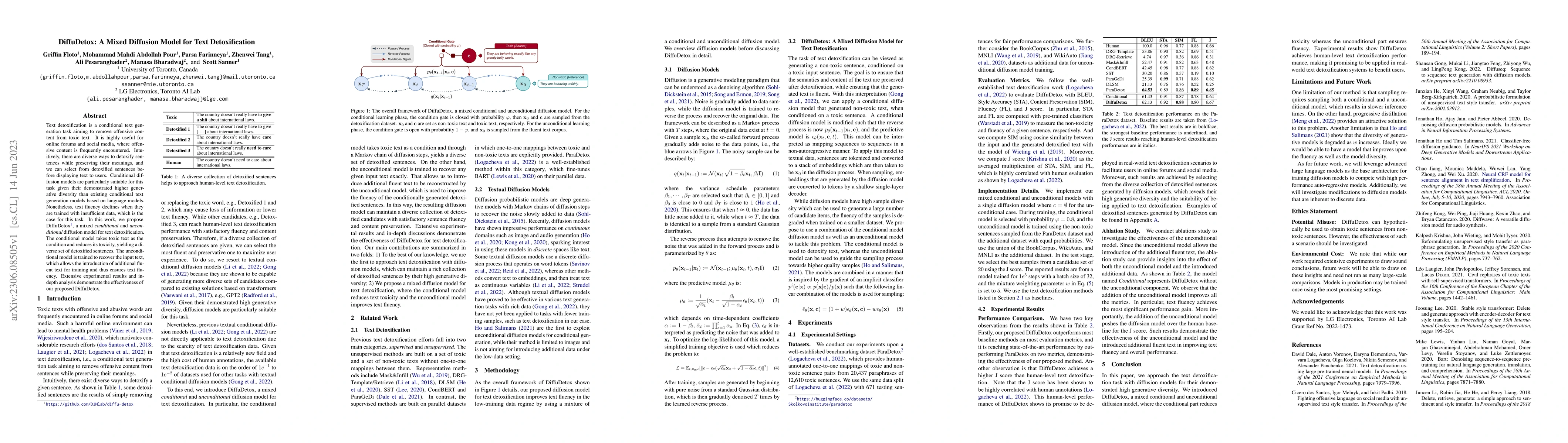 Thumbnail for DiffuDetox: A Mixed Diffusion Model for Text Detoxification