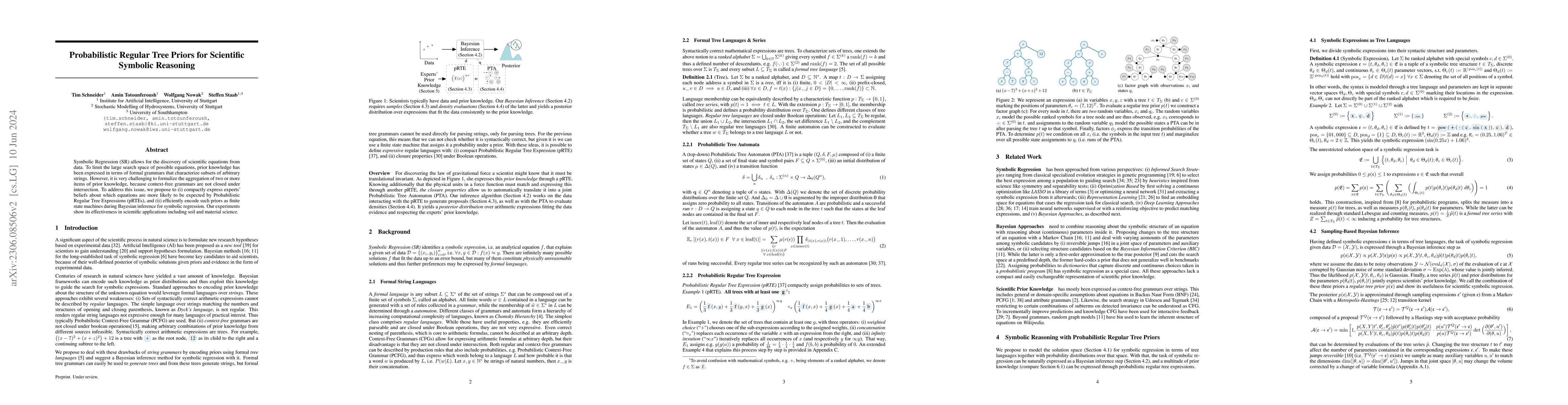 Thumbnail for Probabilistic Regular Tree Priors for Scientific Symbolic Reasoning