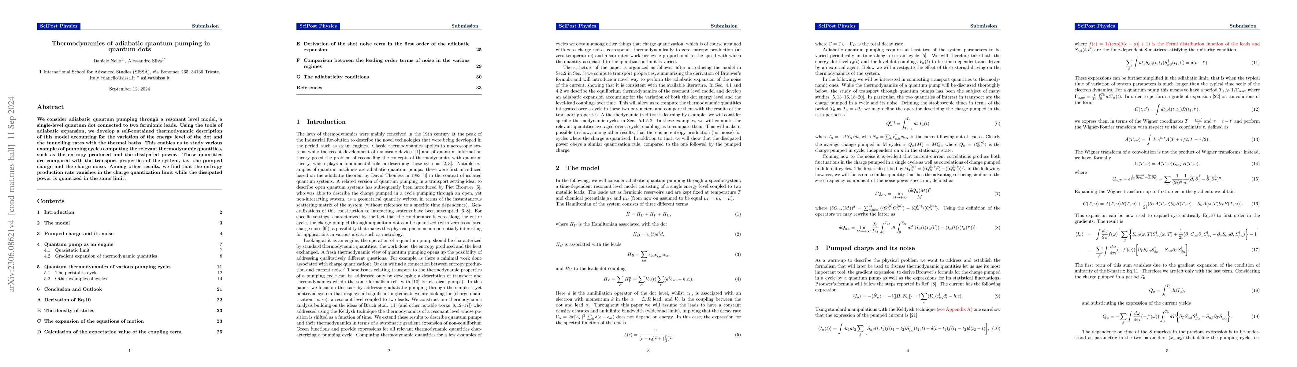 Thumbnail for Thermodynamics of adiabatic quantum pumping in quantum dots