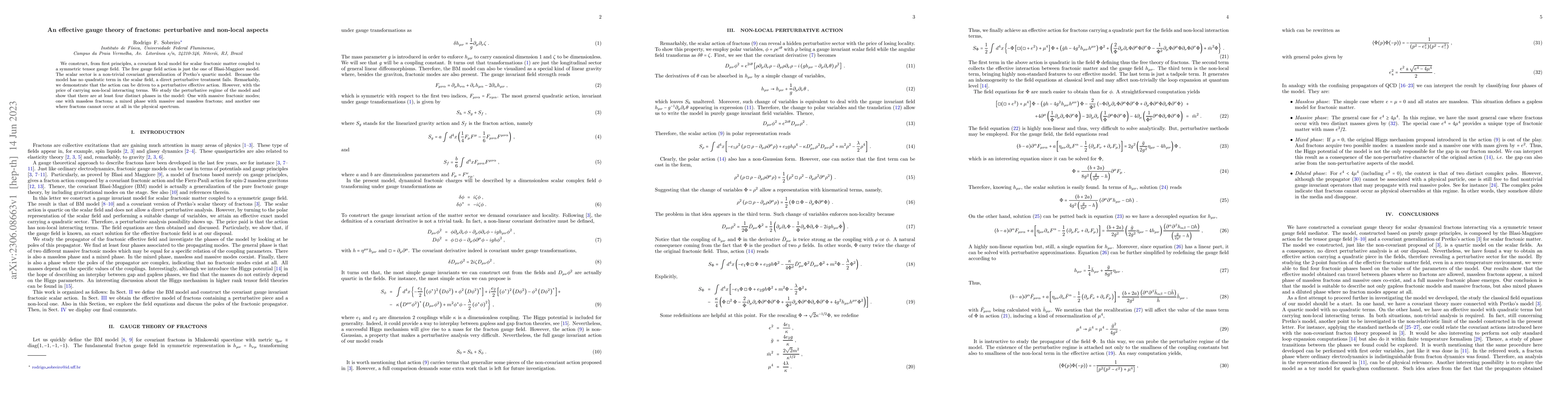 Thumbnail for An effective gauge theory of fractons: perturbative and non-local
  aspects