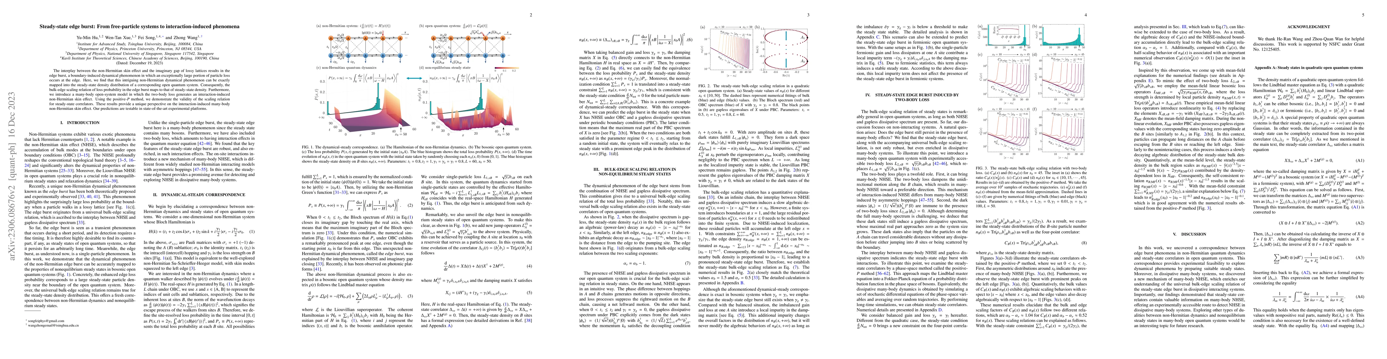 Thumbnail for Steady-state edge burst: From free-particle systems to
  interaction-induced phenomena