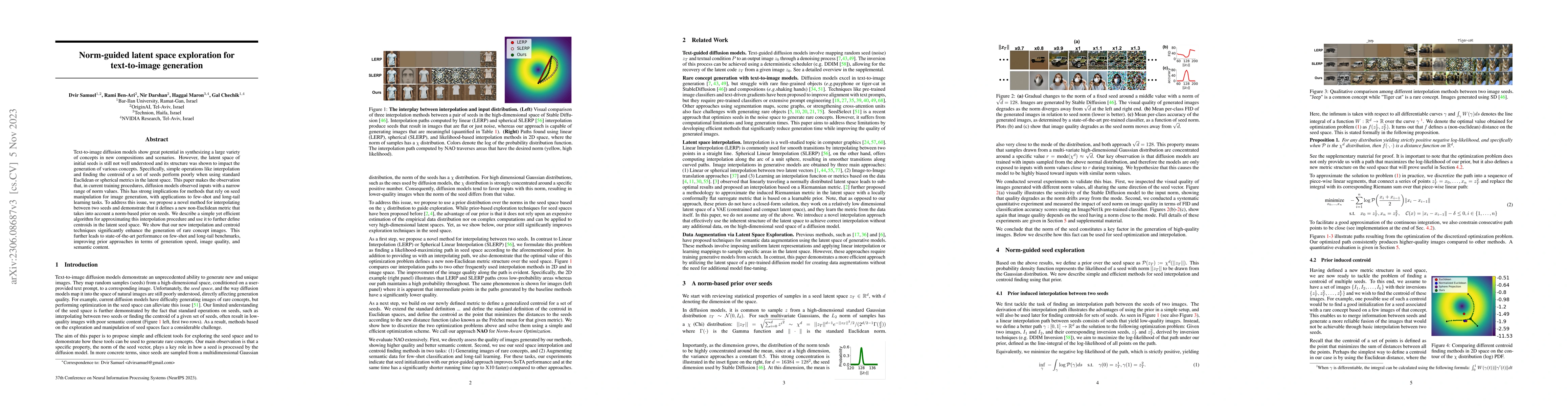 Thumbnail for Norm-guided latent space exploration for text-to-image generation