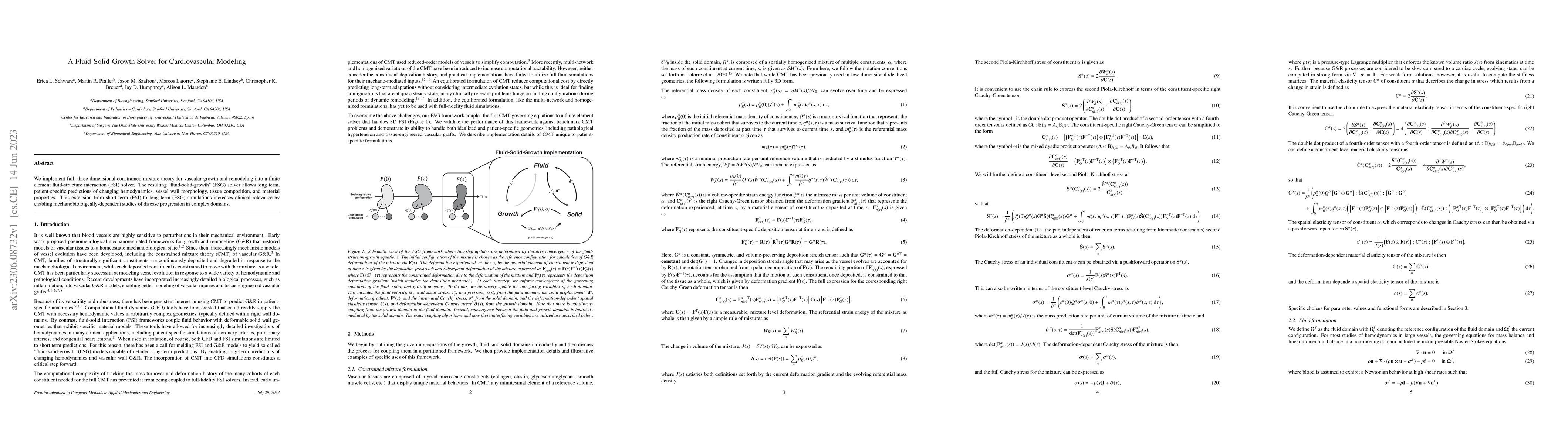 Thumbnail for A Fluid-Solid-Growth Solver for Cardiovascular Modeling