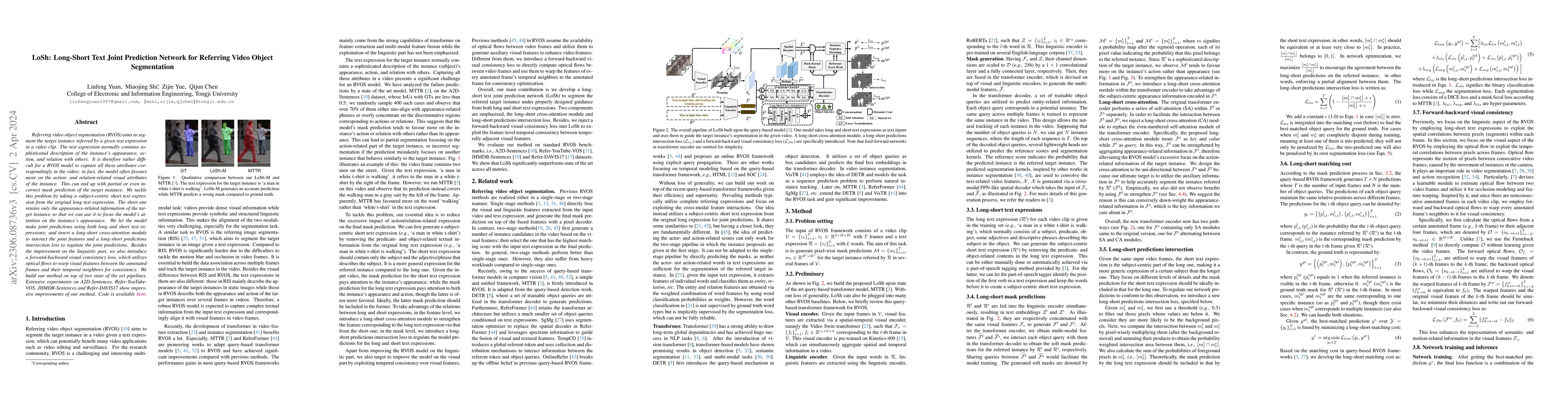 Thumbnail for LoSh: Long-Short Text Joint Prediction Network for Referring Video
  Object Segmentation